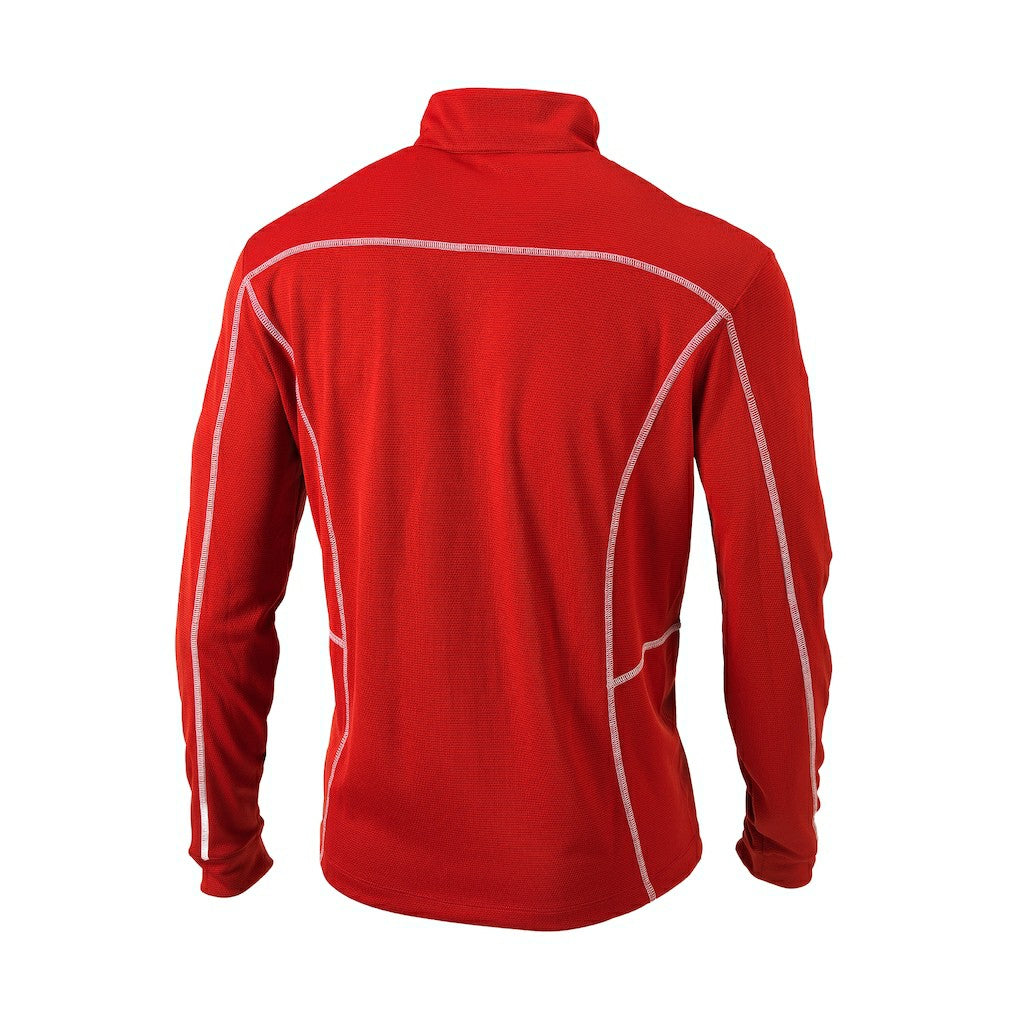 Detroit Pistons Omni-Wick Shotgun Quarter-Zip Pullover Red
