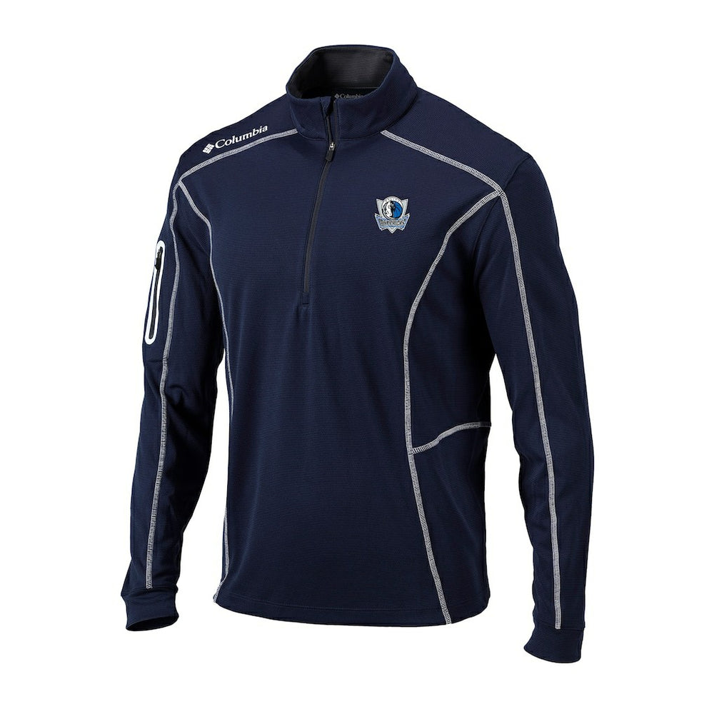 Dallas Mavericks Omni-Wick Shotgun Quarter-Zip Pullover Navy