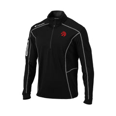Toronto Raptors Omni-Wick Shotgun Quarter-Zip Pullover Black