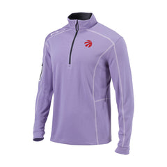 Toronto Raptors Omni-Wick Shotgun Quarter-Zip Pullover Lavender