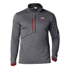 Chicago Bulls Park View Half-Zip Top Gray