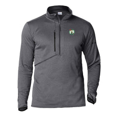 Boston Celtics Park View Half-Zip Top Gray