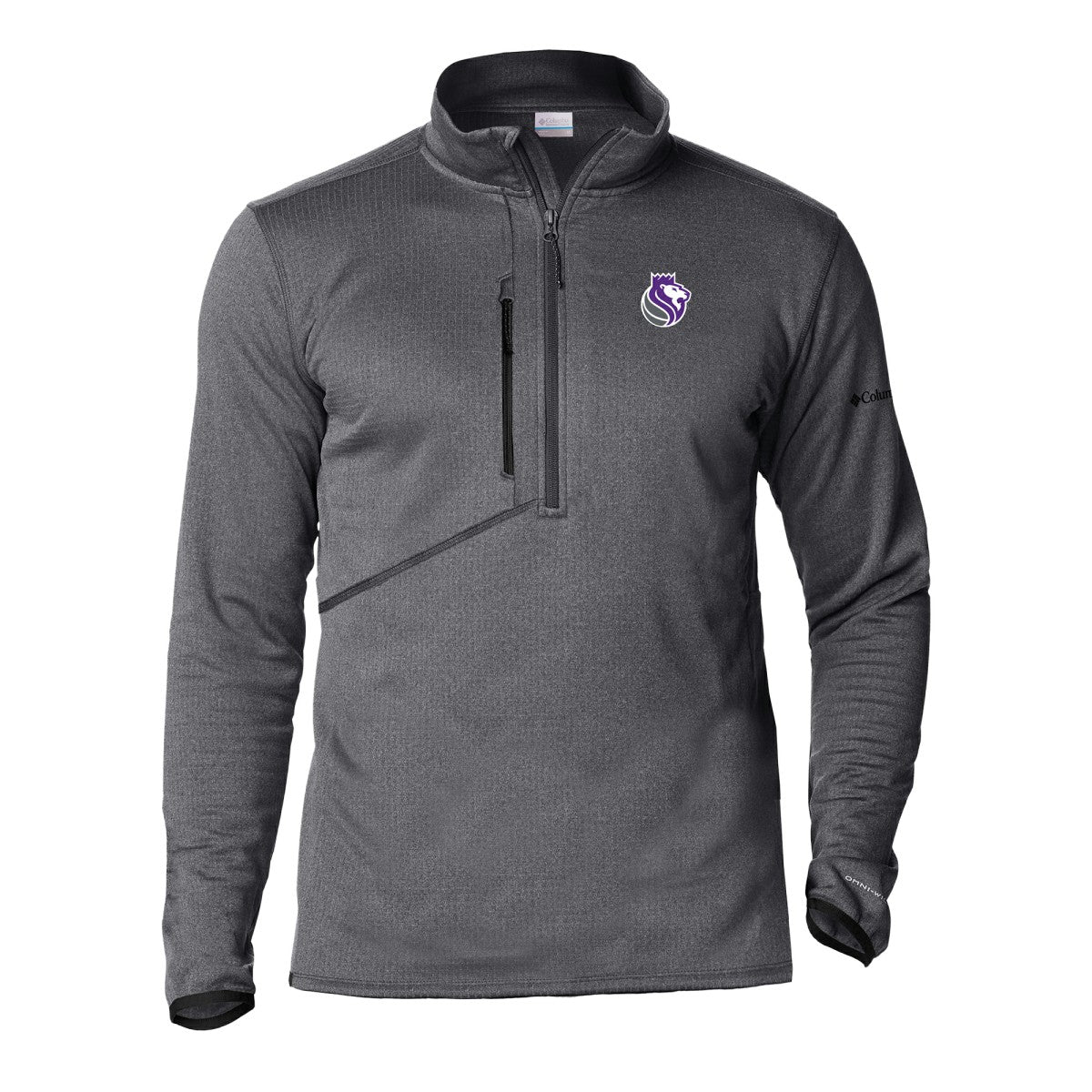Sacramento Kings Park View Half-Zip Top Gray