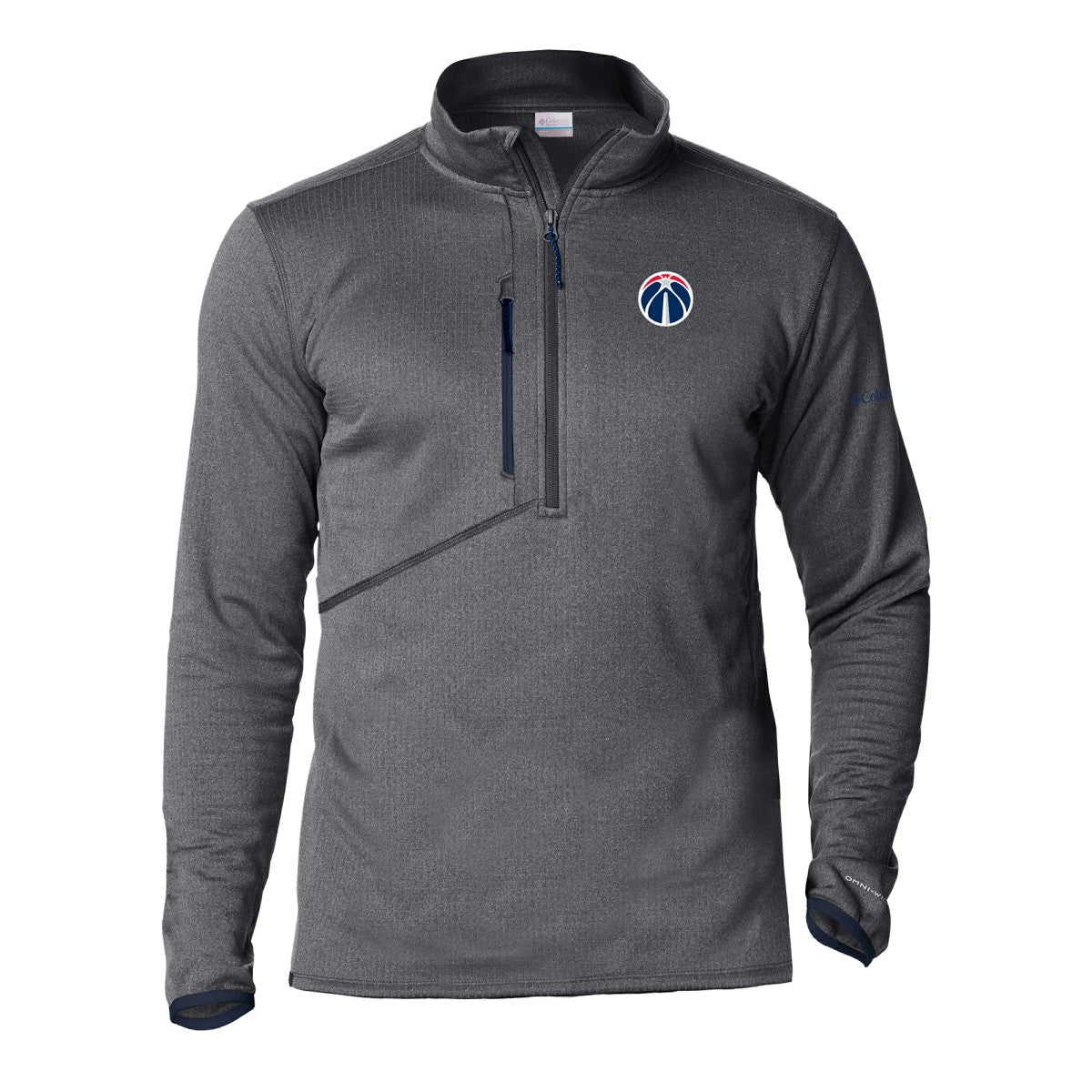 Washington Wizards Park View Half-Zip Top Gray