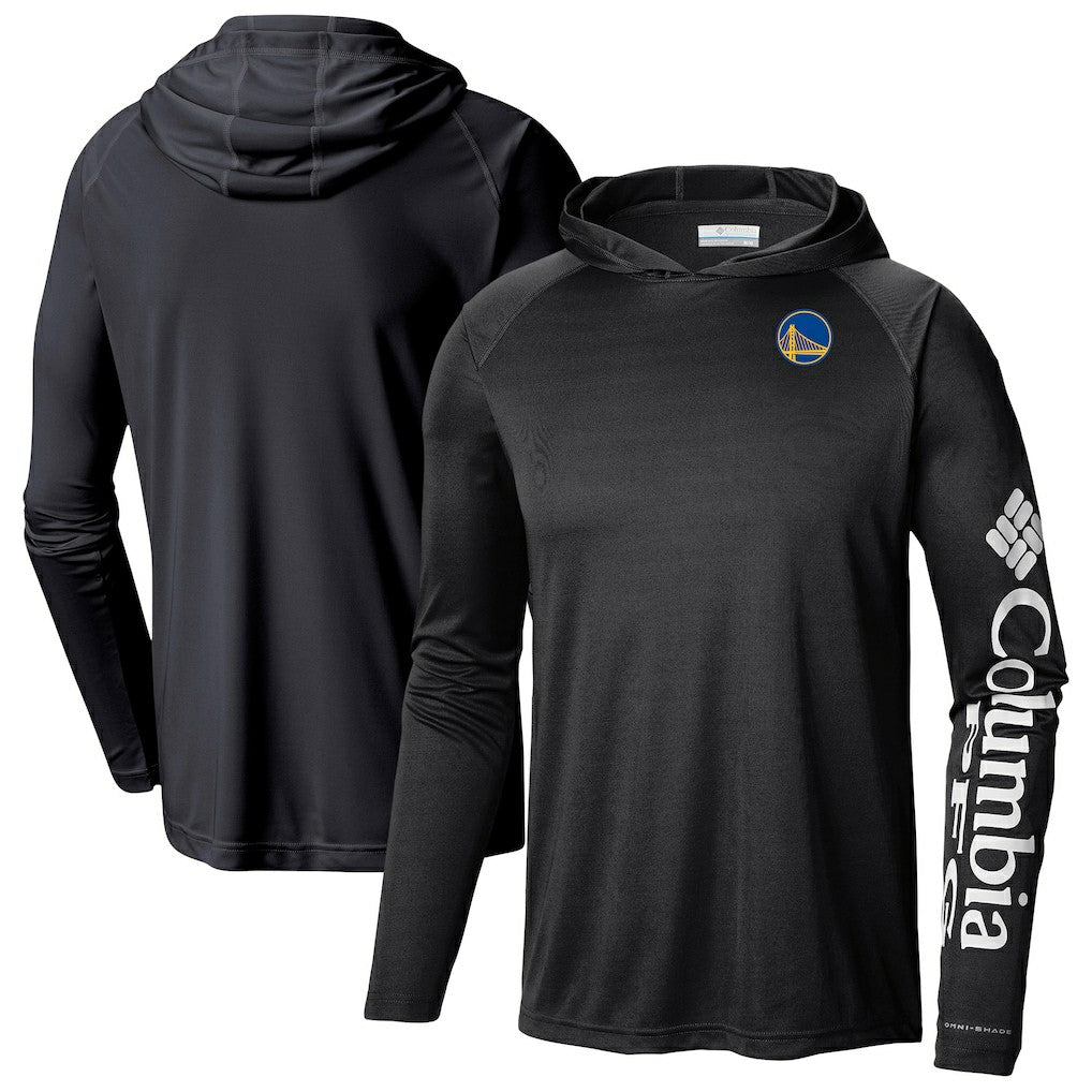 Golden State Warriors Terminal Tackle Long Sleeve Hoodie T-Shirt Black