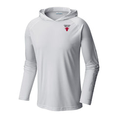 Chicago Bulls Terminal Tackle Long Sleeve Hoodie T-Shirt White