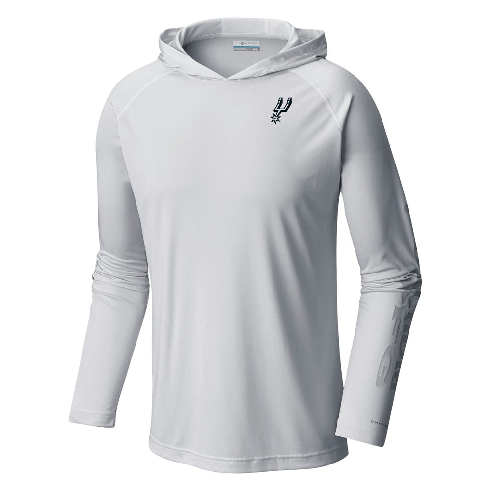 San Antonio Spurs Terminal Tackle Long Sleeve Hoodie T-Shirt White