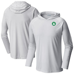 Boston Celtics Terminal Tackle Long Sleeve Hoodie T-Shirt White