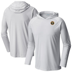 Denver Nuggets Terminal Tackle Long Sleeve Hoodie T-Shirt White
