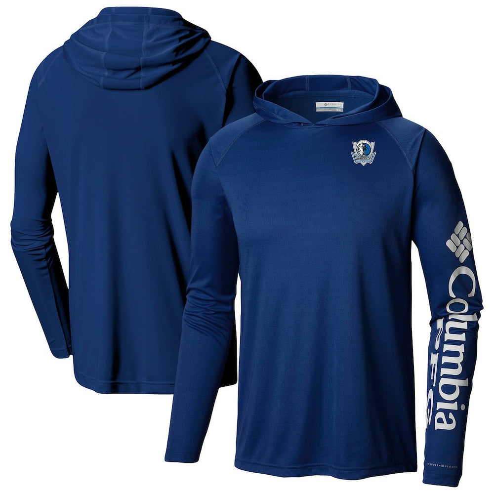 Dallas Mavericks Terminal Tackle Long Sleeve Hoodie T-Shirt Navy