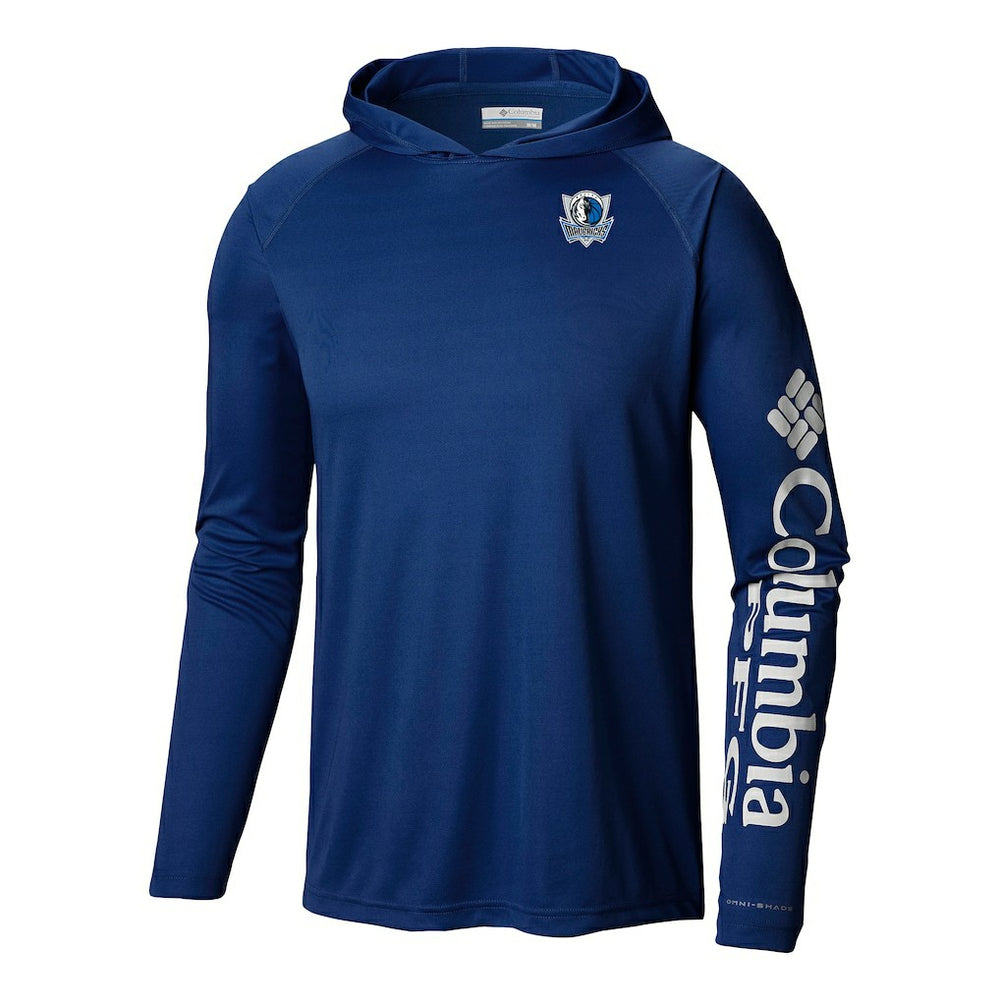 Dallas Mavericks Terminal Tackle Long Sleeve Hoodie T-Shirt Navy