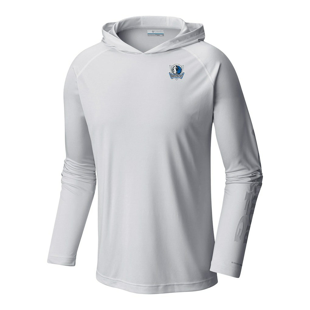 Dallas Mavericks Terminal Tackle Long Sleeve Hoodie T-Shirt White