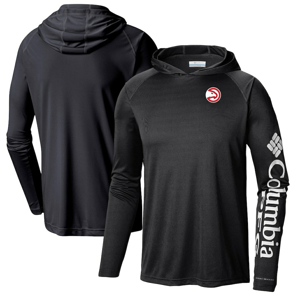 Atlanta Hawks Terminal Tackle Long Sleeve Hoodie T-Shirt Black