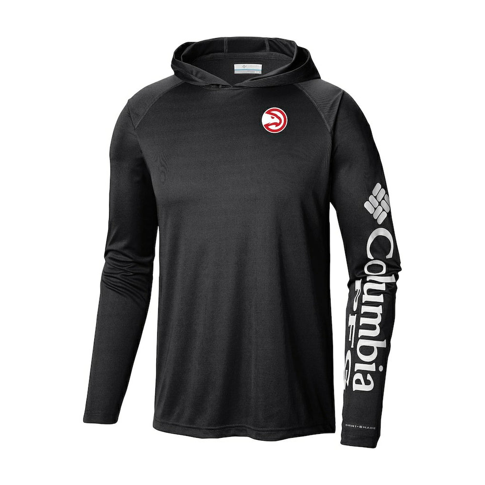 Atlanta Hawks Terminal Tackle Long Sleeve Hoodie T-Shirt Black