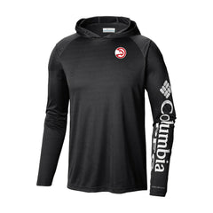 Atlanta Hawks Terminal Tackle Long Sleeve Hoodie T-Shirt Black