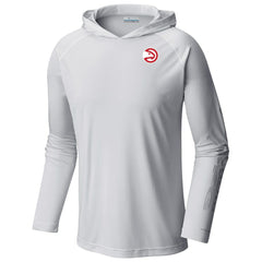 Atlanta Hawks Terminal Tackle Long Sleeve Hoodie T-Shirt White
