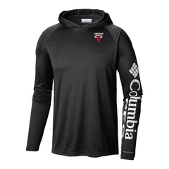 Chicago Bulls Terminal Tackle Long Sleeve Hoodie T-Shirt Black