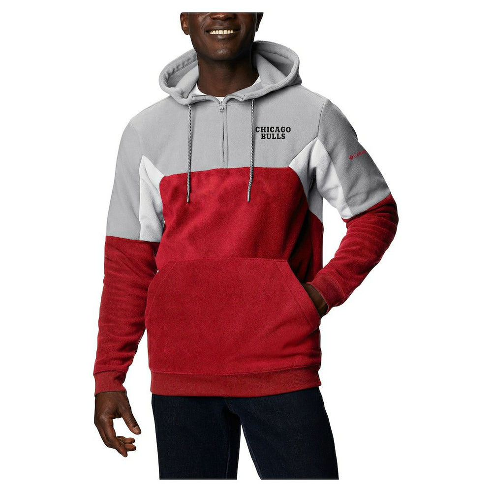 Chicago Bulls Lodge Quarter-Zip Hoodie Red