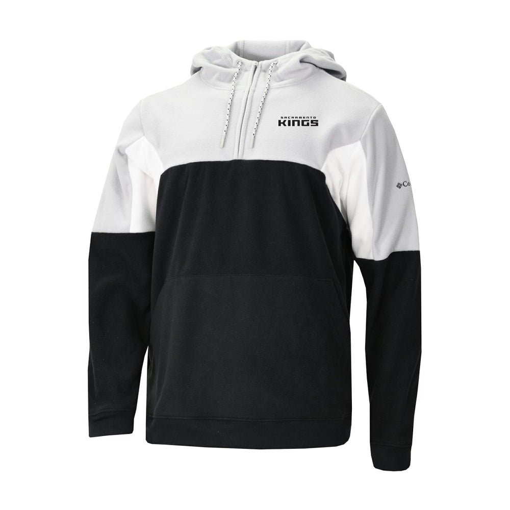 Sacramento Kings Lodge Quarter-Zip Hoodie Black