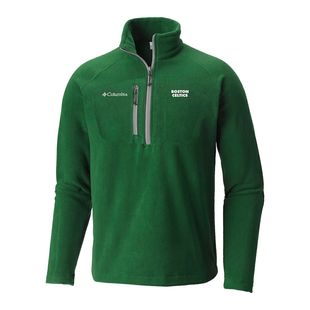 Boston Celtics Fast Trek III Half-Zip Fleece Pullover Kelly Green