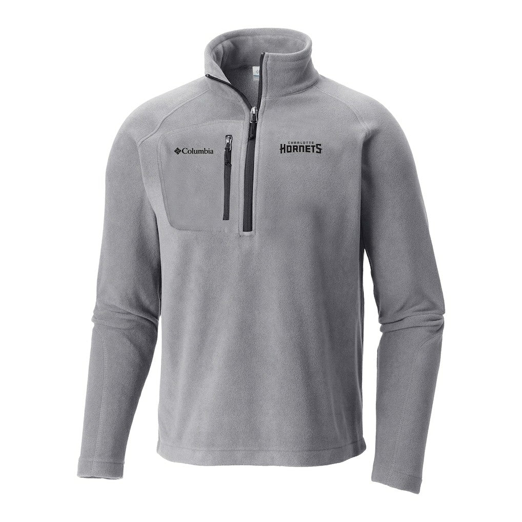 Charlotte Hornets Fast Trek III Half-Zip Fleece Pullover Gray