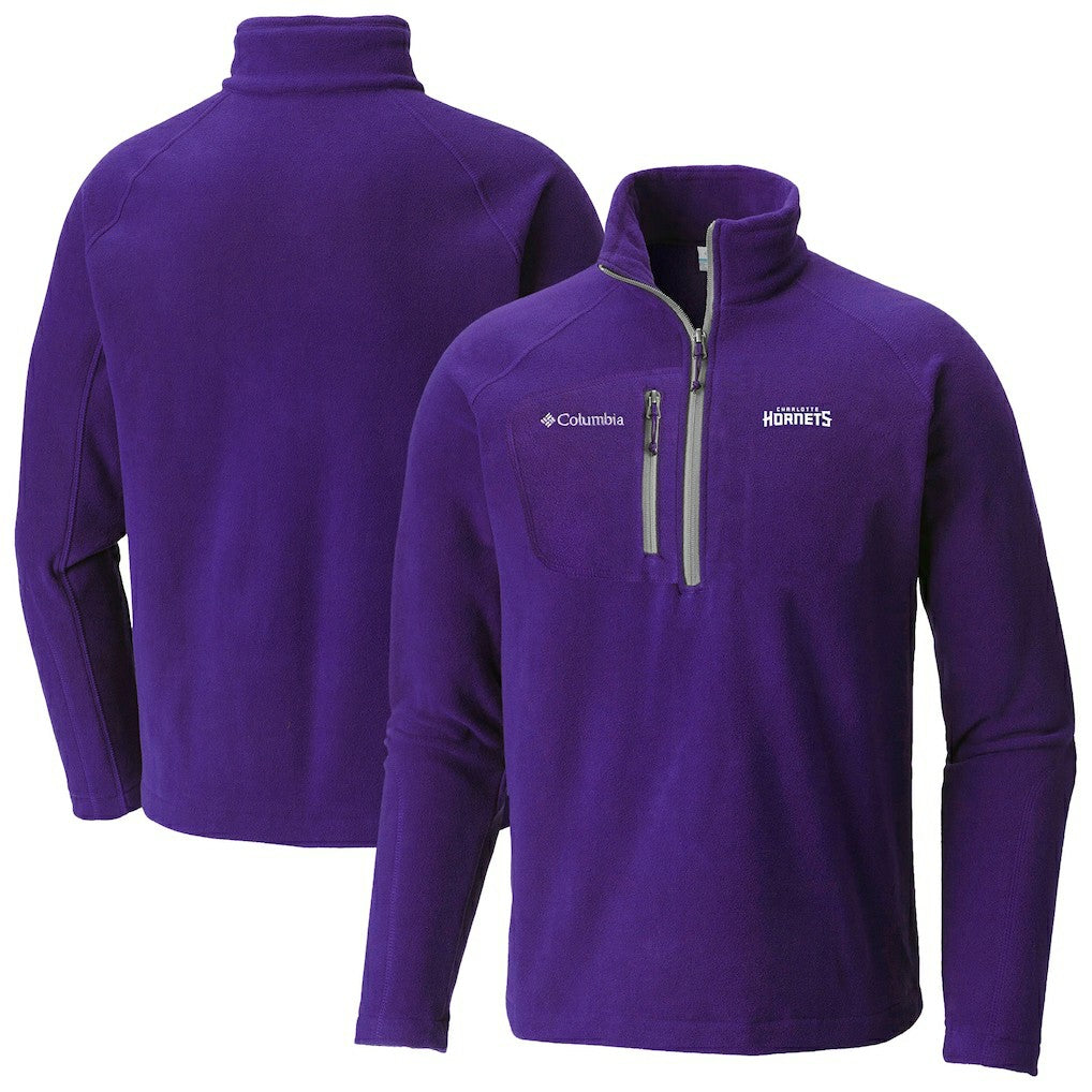 Charlotte Hornets Fast Trek III Half-Zip Fleece Pullover Purple