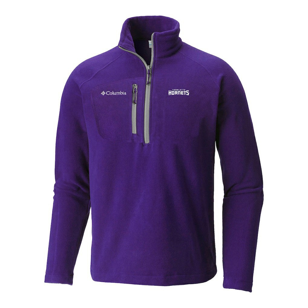 Charlotte Hornets Fast Trek III Half-Zip Fleece Pullover Purple