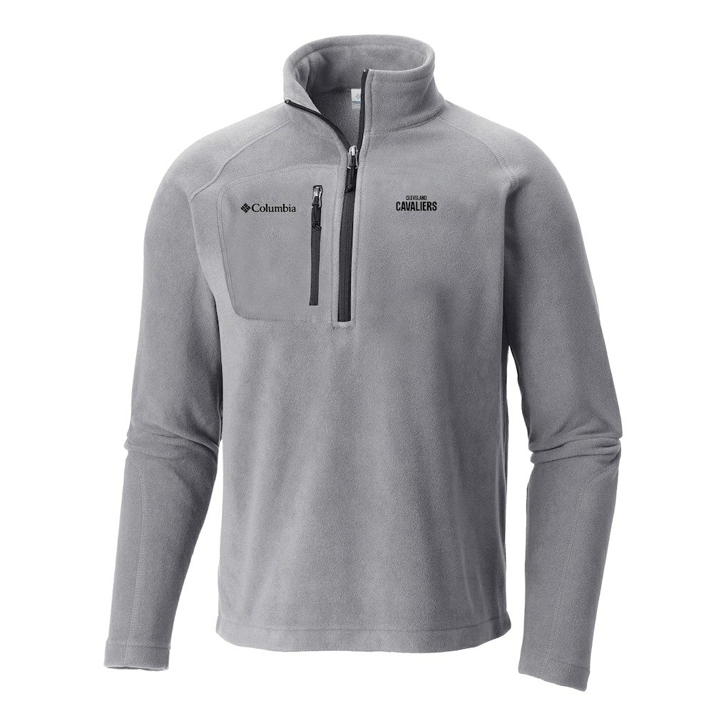Cleveland Cavaliers Fast Trek III Half-Zip Fleece Pullover Gray