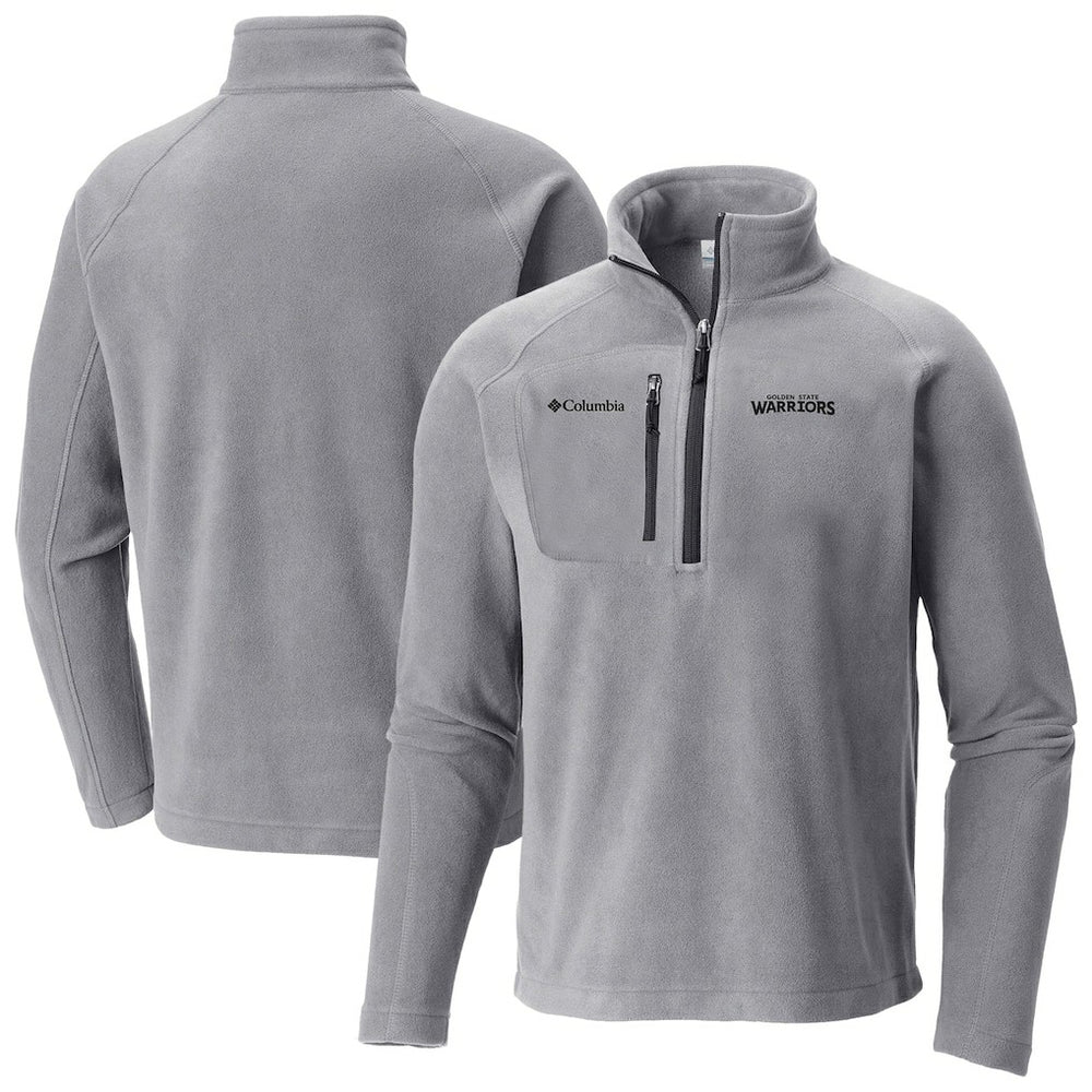 Golden State Warriors Fast Trek III Half-Zip Fleece Pullover Gray