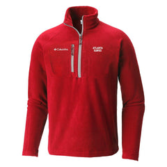 Atlanta Hawks Fast Trek III Half-Zip Fleece Pullover Red