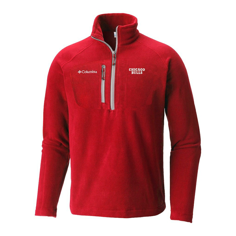Chicago Bulls Fast Trek III Half-Zip Fleece Pullover Red