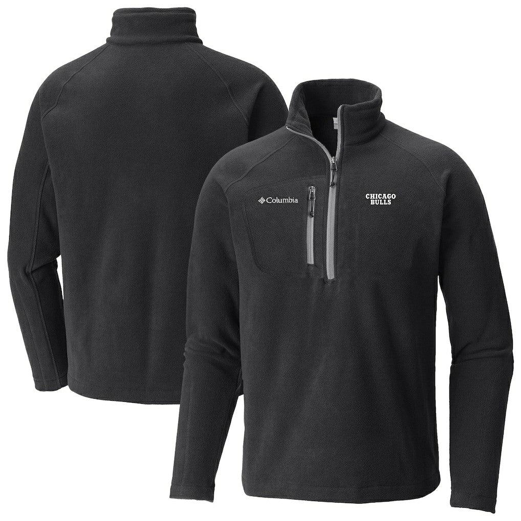 Chicago Bulls Fast Trek III Half-Zip Fleece Pullover Black