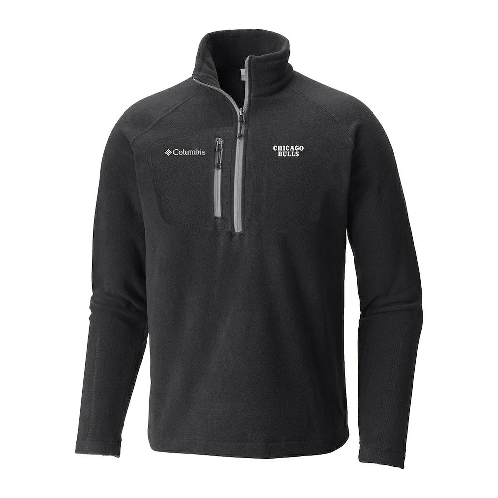 Chicago Bulls Fast Trek III Half-Zip Fleece Pullover Black