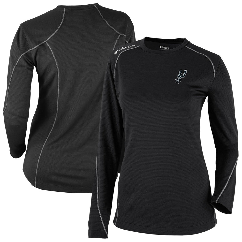 San Antonio Spurs Women's Omni-Wick Shotgun Pullover Top Black
