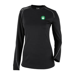 Boston Celtics Women's Omni-Wick Shotgun Pullover Top Black