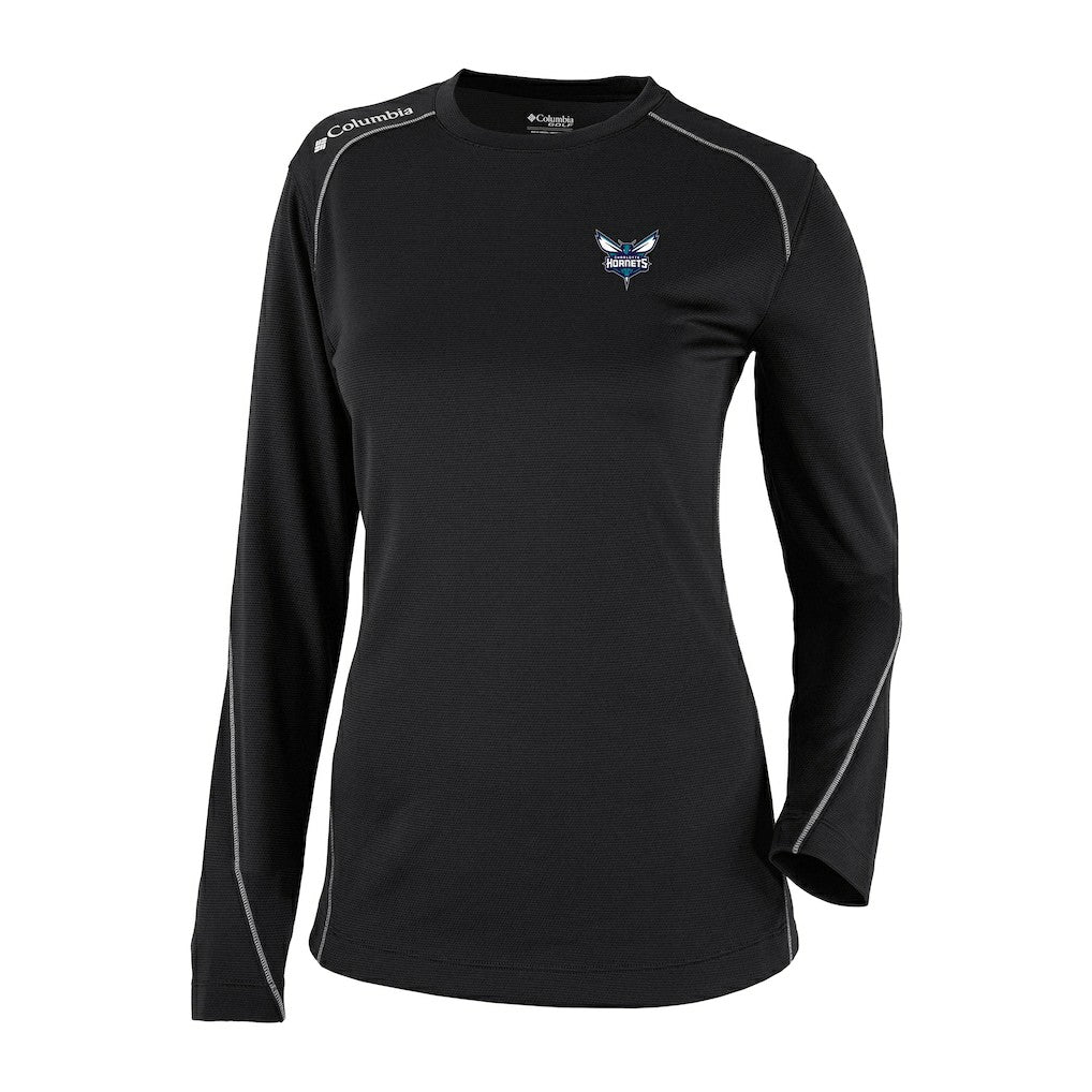 Charlotte Hornets Women's Omni-Wick Shotgun Pullover Top Black