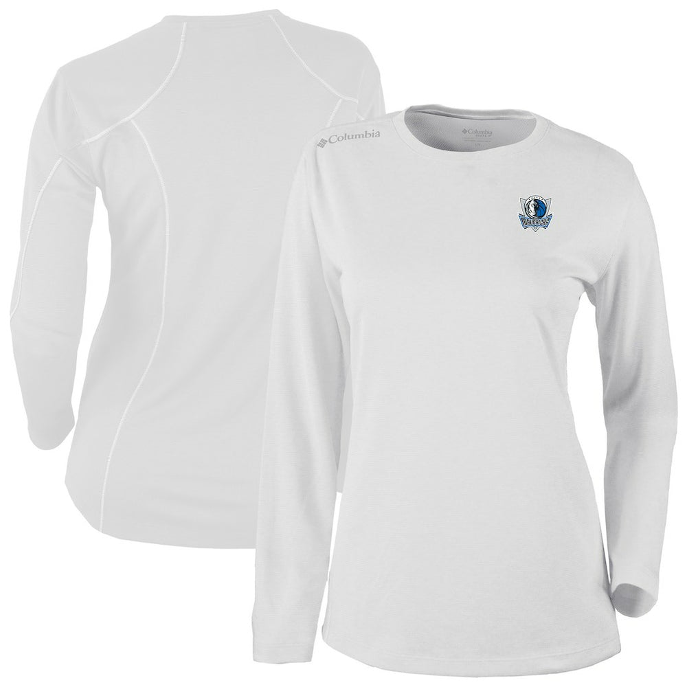 Dallas Mavericks Women's Omni-Wick Shotgun Pullover Top White