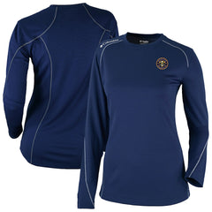 Denver Nuggets Women's Omni-Wick Shotgun Pullover Top Navy