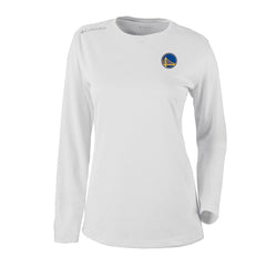 Golden State Warriors Women's Omni-Wick Shotgun Pullover Top White