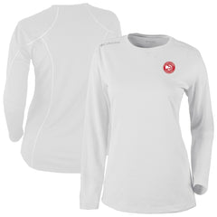 Atlanta Hawks Women's Omni-Wick Shotgun Pullover Top White