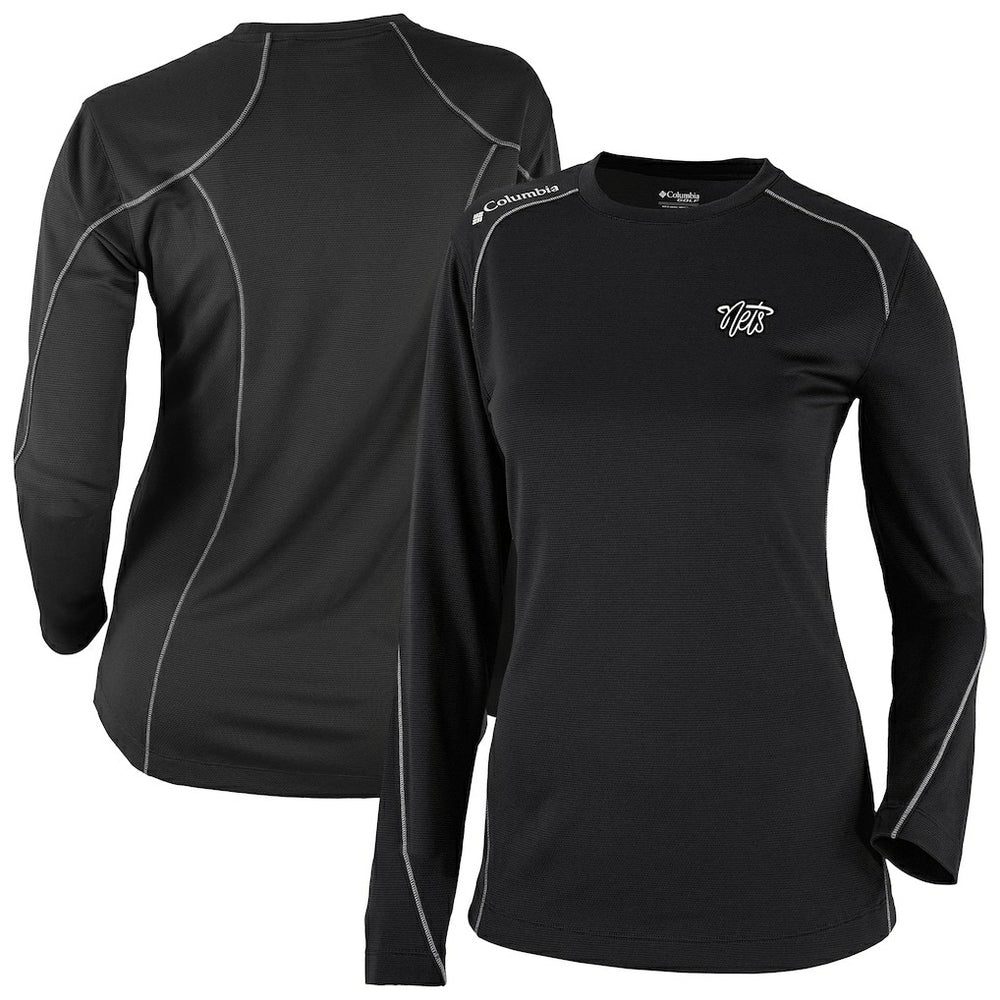 Brooklyn Nets Women's Omni-Wick Shotgun Pullover Top Black