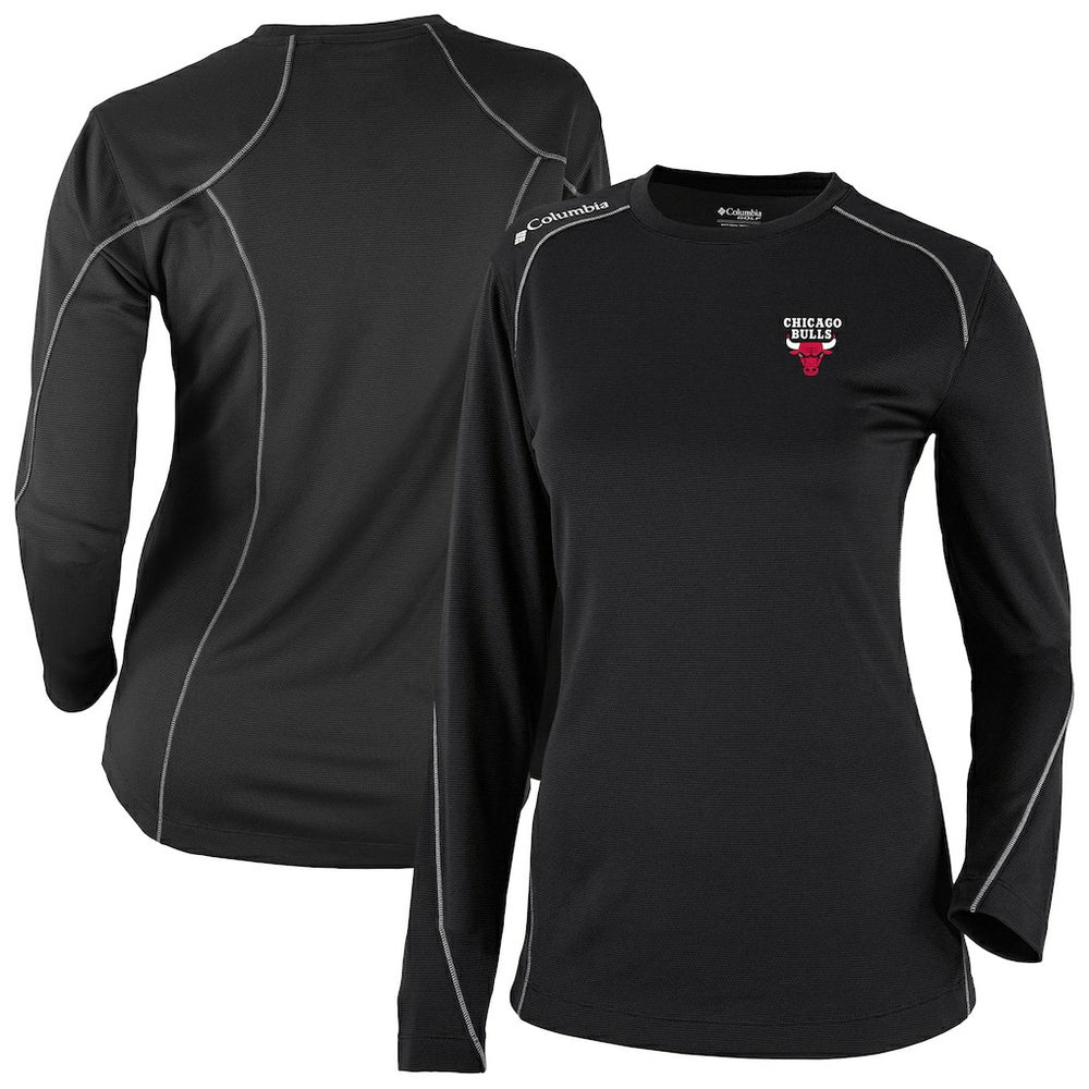 Chicago Bulls Women's Omni-Wick Shotgun Pullover Top Black