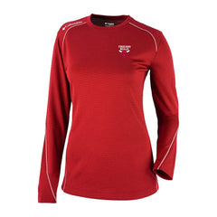 Chicago Bulls Women's Omni-Wick Shotgun Pullover Top Red