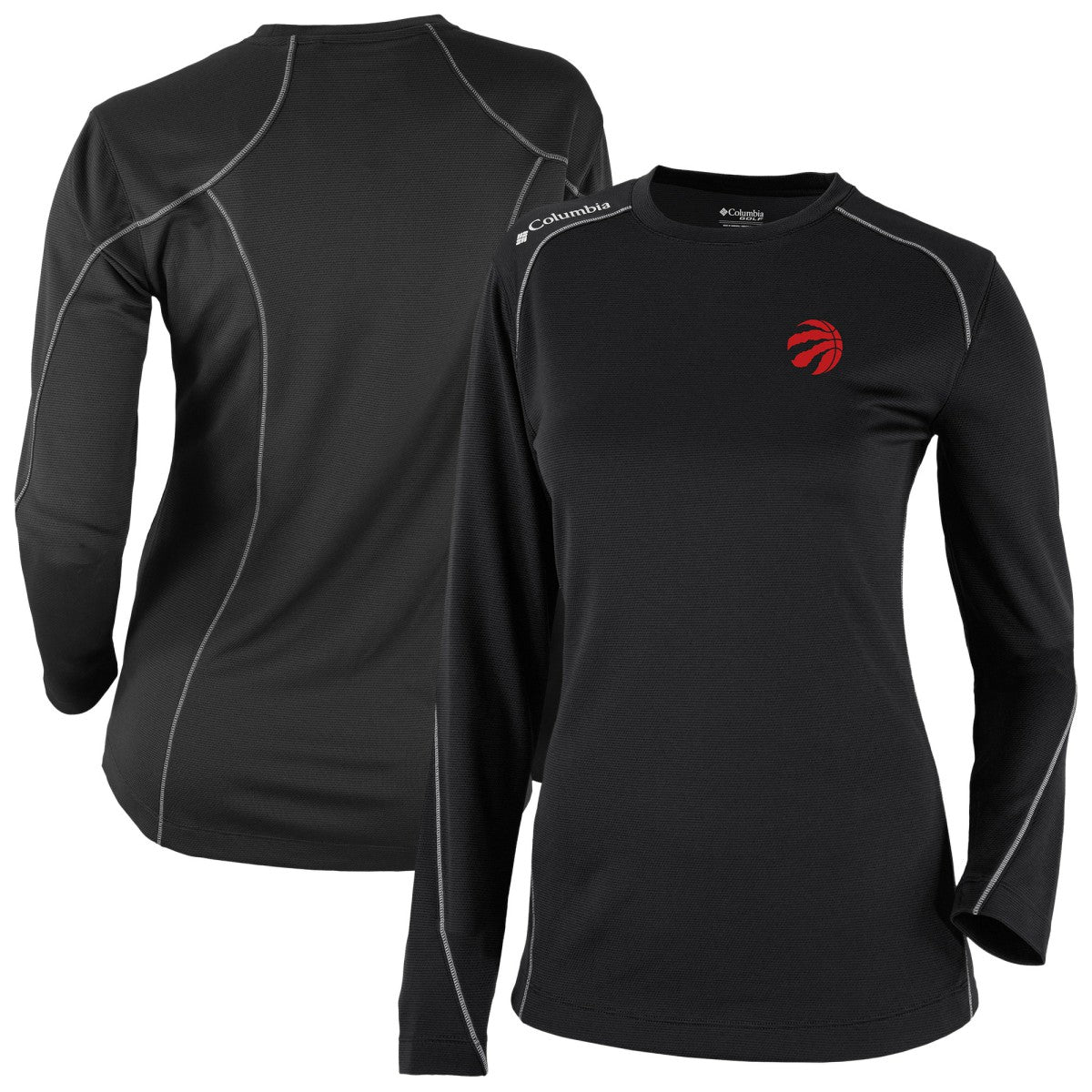 Toronto Raptors Women's Omni-Wick Shotgun Pullover Top Black