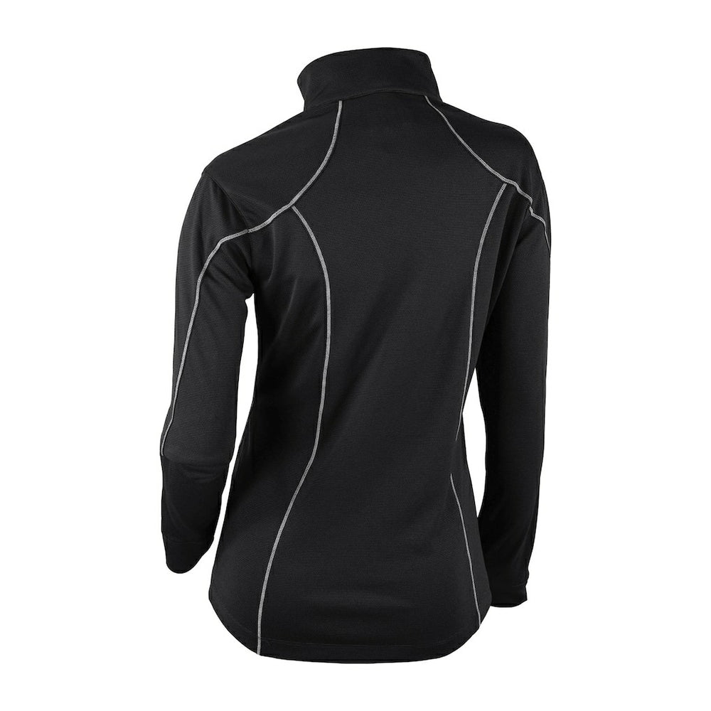 Boston Celtics Women's Omni-Wick Shotgun 2.0 Quarter-Zip Pullover Top Black