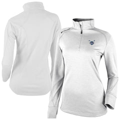 Charlotte Hornets Women's Omni-Wick Shotgun 2.0 Quarter-Zip Pullover Top White