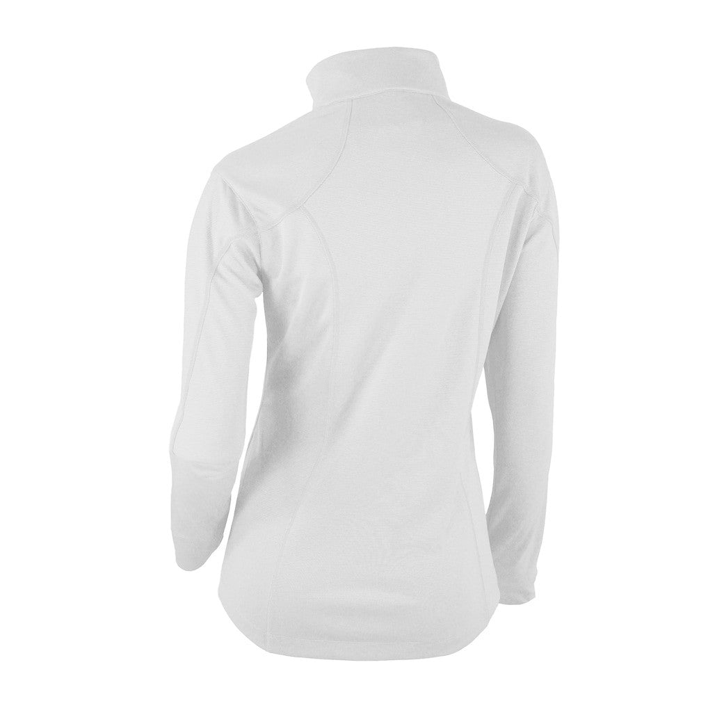 Charlotte Hornets Women's Omni-Wick Shotgun 2.0 Quarter-Zip Pullover Top White