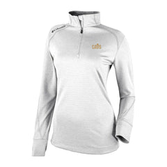 Cleveland Cavaliers Women's Omni-Wick Shotgun 2.0 Quarter-Zip Pullover Top White