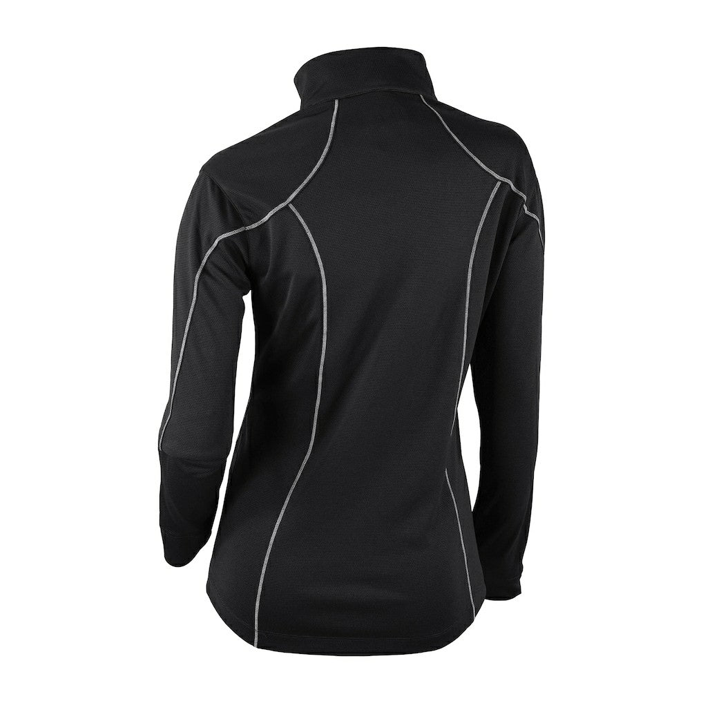 Cleveland Cavaliers Women's Omni-Wick Shotgun 2.0 Quarter-Zip Pullover Top Black