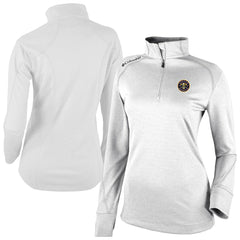 Denver Nuggets Women's Omni-Wick Shotgun 2.0 Quarter-Zip Pullover Top White